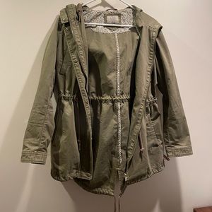 Forest Green Fall Jacket